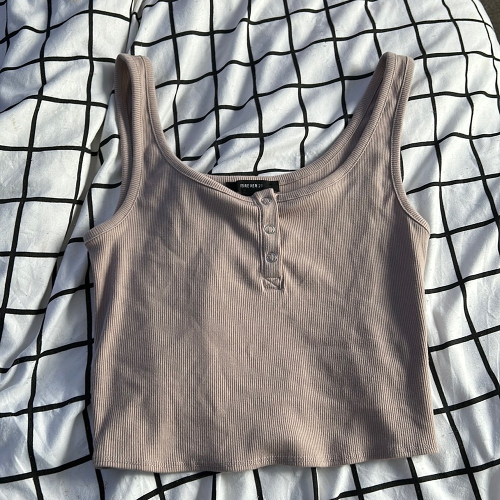 Forever 21 pink tank